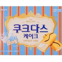 크라운 쿠크다스케이크 154g 2개, 단품, 단품