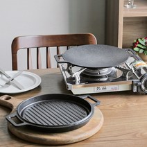 안성주물 조선 그리들 가마솥 하남돼지 인생불판, 클로이 그리들팬(IH 중 29cm)