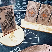 더풀타로 타로카드 홀더 원목, 유니버셜온마이핸즈(우드)