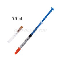 전자 회로 기판 PCB 수리를위한 실버 전도성 접착제 페인트 도매 및 드롭 선박, 0.5ml