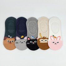 여자 애니멀런치 덧신 10켤레