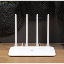 샤오미 Xiaomi 무선 와이파이 고속 기숙사 자취방 대학생 침실 무선 공유기 와이파이, 표준 식사, 백조  Xiaomi 라우터 4C + 5 미터 네트워크