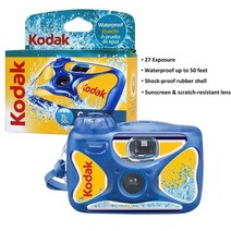 다회용필름카메라 kodak 일회용 일회용 필름 카메라 2739 노출 전원 토이카메라, 27 사진 방수