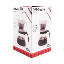 핸드드립세트 플라스틱 4인용 칼리타 102D, 1
