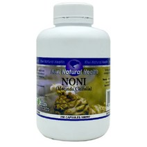 KNH Noni 뉴질랜드 키위 네츄럴헬스 노니 추출물 슈퍼푸드 영양제 500mg 250캡슐 1통, 1개