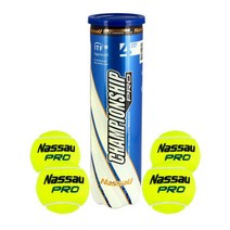 챔피온쉽 테니스공 4개입T105 프로 낫소, 상세페이지 참조