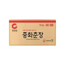 청정원 감칠맛 중화춘장 짜장 지함 대용량 업소용 식자재 별미 풍미 볶음밥소스 간단한요리 간편식 14kg, 26개