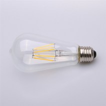 대용량제습기 업소용 대형 산업용ST64 LED 필라멘트 에디슨 전구 램프 E27 220V 산업 장식 빈티지 레트로, 02 차가운 흰색_02 8W