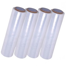 코랙코리아 공업용 랩 두께 0.25mm x 폭 500mm x 길이 250m, 4개