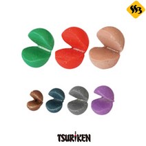 쯔리겐 [쯔리겐] 러버 간다마 프로 컬러 좁쌀봉돌, G2