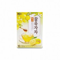킹호연지기비타민C 풍부한 맛있는 꿀유자차 믹스 10포 차류 티백, 담터 꿀유자차10스틱