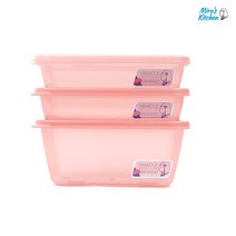 [미라네주방] 할인판매 숙성전용 밀폐용기 김치통 용기 미라클통 황토 김치보관 세트 (소)