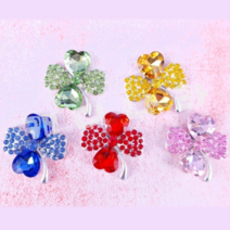 클로버 골프 볼마커 5종-볼마크 버디나비 티걸이 캐디용품 골프악세사리 햇클립 철판형, 1.그린 (클립 미포함)