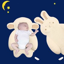 BOMSAN 역류방지 수유보조 쿠션 시트 베개 출산선물, 곰