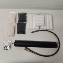 자동차 연료 오일 필터 펌프 고압 다이빙 분리기 3 단계 여과 워터 4500Psi 300Bar, one set with pipe