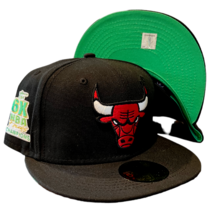 뉴에라 시카고 불스 시트러스 팝 5950FITY 피팅 모자 6X NBA 챔피언스 패치 75 8