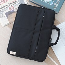 NO.1B 노트북 가방-블랙, 15인치~16인치:38x26x5cm-블랙
