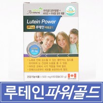 루테인 파워골드 60캡슐 캐나다산 온가족 눈건강 Natural Life Nutrition