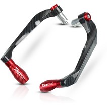 야마하 TMAX530 TMAX530 TMAX 530 SX DX 오토바이 핸들 바 그립 가드 브레이크 클러치 레버 가드 CNC 프, 08 red