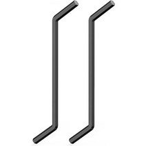 쓰레기 처리 렌치 2 팩 알렌 도구 InSinkErator와 호환 Unjam 주방 싱크에 식품 막힘 Ullnosoo, 검은색