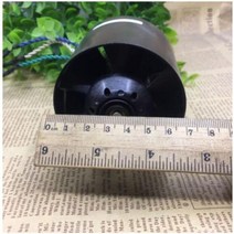 플라스틱 덕트 팬 내부 로터 DC 브러시리 모터 고속 터보 12V 7A, Only ducted