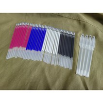 열펜 원단 가죽 다리미열로 싹 살아짐, 1세트 4종색상각10개 케이스4개