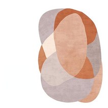 수입쇼파 캐시미어 거실용 대형 러그 크리에이티브 불규칙한 카펫 침실 옆 침대 소파 매트 가정용 레저 공간
