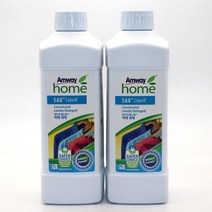 암웨이 SA8 바이오퀘스트 액체 세탁세제, 1L, 2개