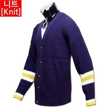 TWO357347남자 오버핏 니트 가디건 남자 22 S 소매 단가라