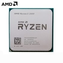 파워딜 AMD Ryzen 5 2600 3.4 GHz 6 코어 12 스레드 65W CPU 프로세서 YD2600BBM6IAF 소켓, 한개옵션0