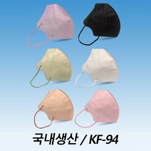 라임비 KF94마스크 새부리형 AD마스크 식약처 국산 대형 황사마스크 비말차단 60매, 스카이 60매