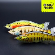 오마이갓피싱 어글리배스 135S 관절베이트 싱킹타입 8컬러 빅베이트 조인트베이트, UGLY135 - 1