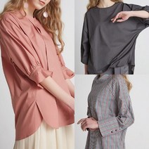 퓨어 코튼 블라우스 3종택1 (HN-9WBL002)