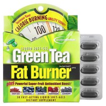 Applied Nutrition Green Tea Fat Burner 어플라이드 뉴트리션 그린 티 팻 버너 30 리퀴드 소프트젤
