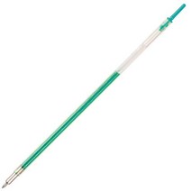 Pentel 페테루 볼펜 리필 슬리치즈 XBGRN3D 10개 세트 그린, 1개, 상품명참조