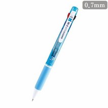 RT 마이펜 세이프티클립 3색볼펜(0.7mm) 블루 1EA, 단품