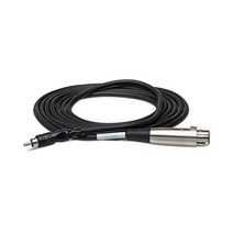 Hosa XRF-110 XLR3F - RCA 불균형 상호 연결 케이블 10피트