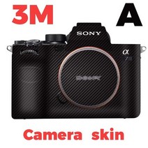 카메라 스킨 적합한 A7M3 A7C A1A7R2 A9 A6100 ZV1 A7S3Body 보호 필름 3M, [01] Nasa, [06] A7S3