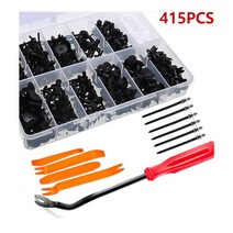 차량 클립 플라스틱 리벳 고정클립 패스너 트렁크핀 415pcs