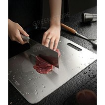 스테인레스 양면 도마 스텐 스텐도마 특대형 한일, SUS316소형항균스테인리스도마표준형미끄럼방지패드보내기