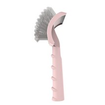 애완 동물 강아지 브러시 빗 흘리기 머리 제거 바늘 고양이 브러시 빗 마사지 개 고양이 애완 동물 청소 용품 미용 도구 도매, 분홍색, 하나
