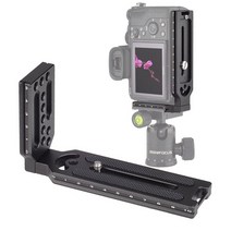 범용 퀵 릴리스 L 플레이트 브래킷 14 나사 a7iii II A9 A6400 니콘 z7 D750 캐논 5D Eos R DSLR 카메라용
