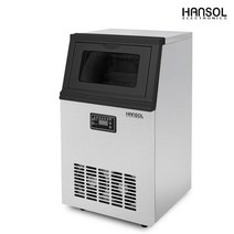 한솔 HSI-035KB 업소용 제빙기 카페 식당 사무실 영업용 대용량 아이스메이커 35KG, 제빙기(직접설치)