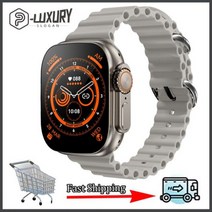 ZD8 울트라 MAX 스마트 워치 49mm 2.08 인치 IPS 420*485 NFC IP68 스포츠 남성 GPS 추적 시계 무선 충전, Grey