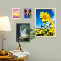 닥터프레임 베이직 디자인 인테리어 사진 상장 그림 퍼즐 십자수 액자 3x5 4x6 5x7 6x8 8x10 10x15 11x14 a4 a3 외 전사이즈 벽걸이 탁상용 프레임 주문제작, 화이트