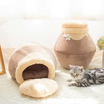 고양이 숨숨집 잠자리 고양이하우스, 브라운