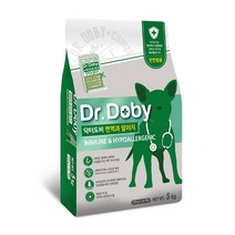 [묶음구매할인] 닥터도비 면역과 알러지 강아지 저알러지 전연령 사료 2kg, 2kg x 3