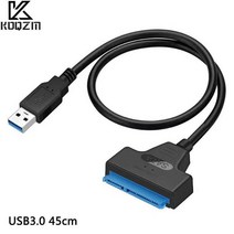 외장하드케이블 외장하드연결선 7 15 22 핀 SATA 3 케이블 2.5 HDD/SSD USB 어댑터 5Gbps 고속 전송 Windows 7 10 용 외장 하드 디스크 변환기, usb 3.0 3