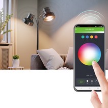 나이트버드 스마트전구 LED전구 RGB 1600만칼라 IoT 원격제어 E26