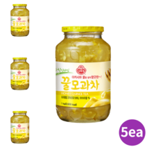 국내산 꿀모과차 1kg 5개 국산 모과음료 Chinese Quince tea 모과원액 겨울 한겨울 사무실음료 사무실차 액상차 간편 생모과 모과진액 모과액기스 모과엑기스 청도모과